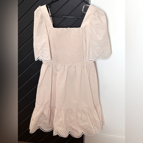 English Factory embroidered ruffle mini dress. Size S. Great condition. - Picture 7 of 7